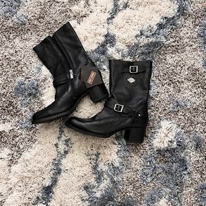 Womens Harley Davidson After Riding Boots Size 10 The Perfect Gift!!!